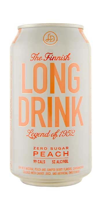 The Finnish Long Drink Zero Sugar Peach
