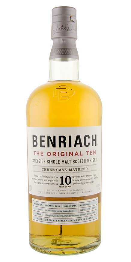 The Benriach Original 10yr Speyside Single Malt Scotch Whisky