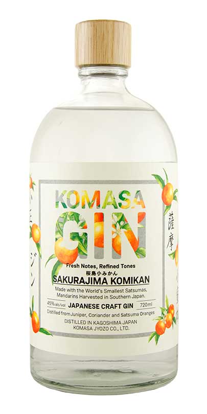 Komasa Satsuma Japanese Craft Gin | Astor Wines & Spirits