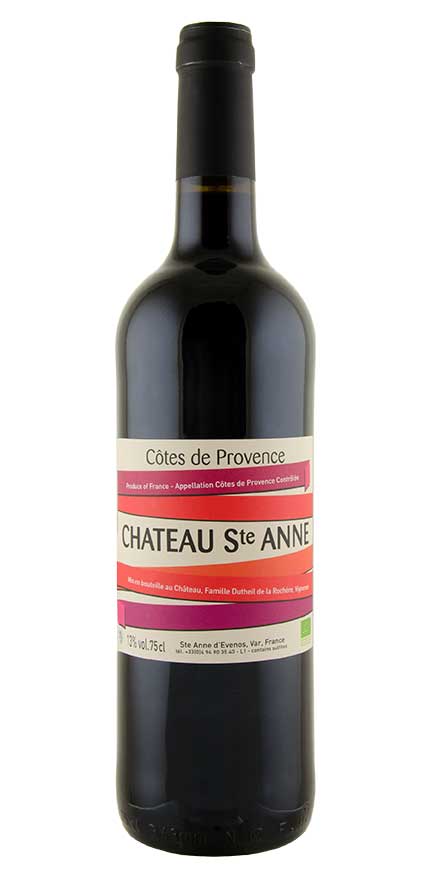Côtes de Provence Rouge, Château Ste Anne