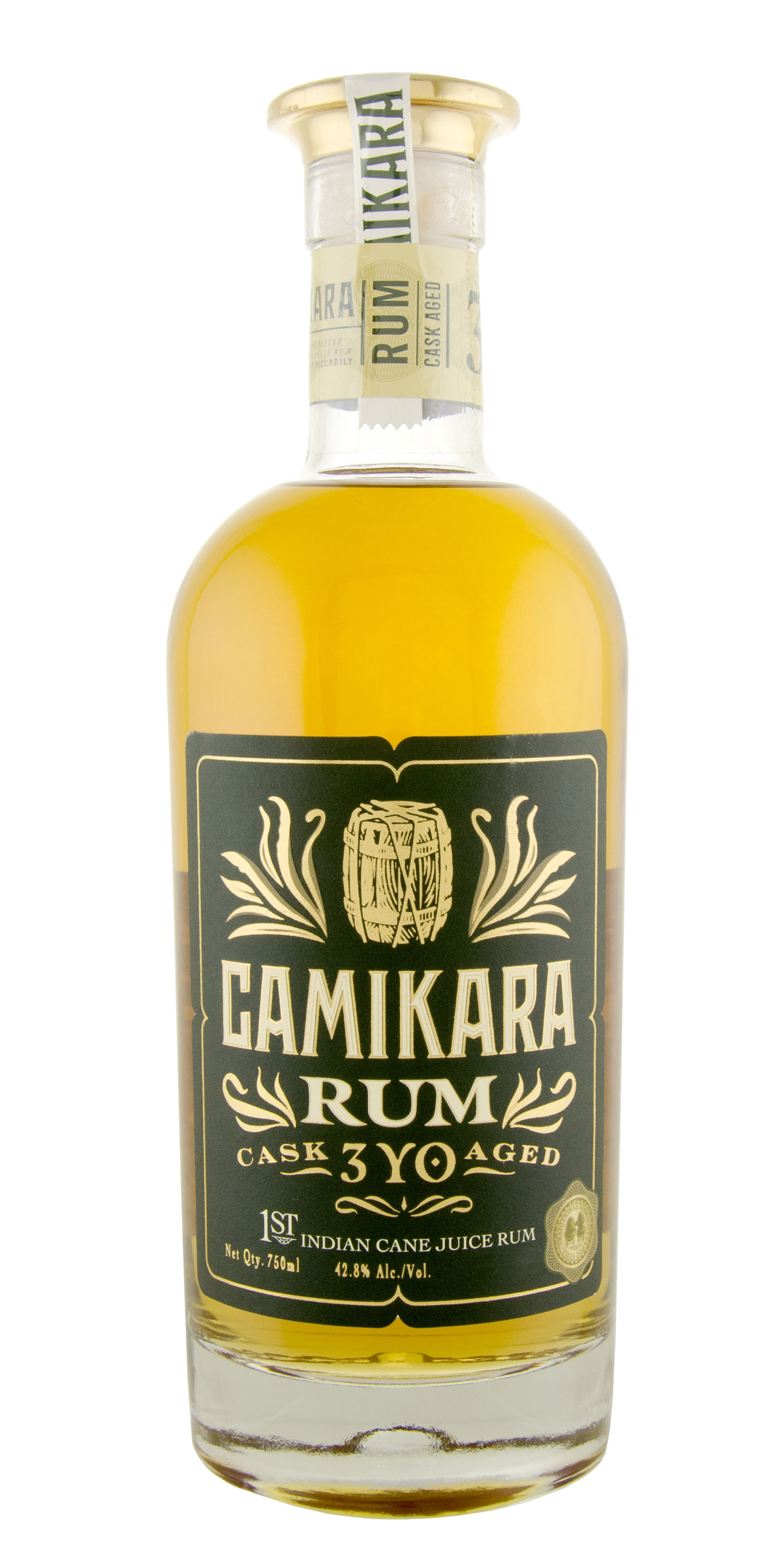 Camikara 3yr Indian Cane Juice Rum                                                                  