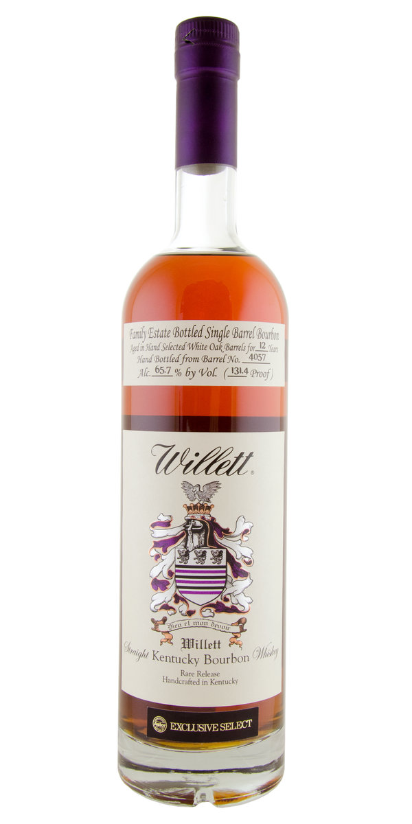 Willett Astor Select 12yr Single Barrel Kentucky Straight Bourbon Whiskey