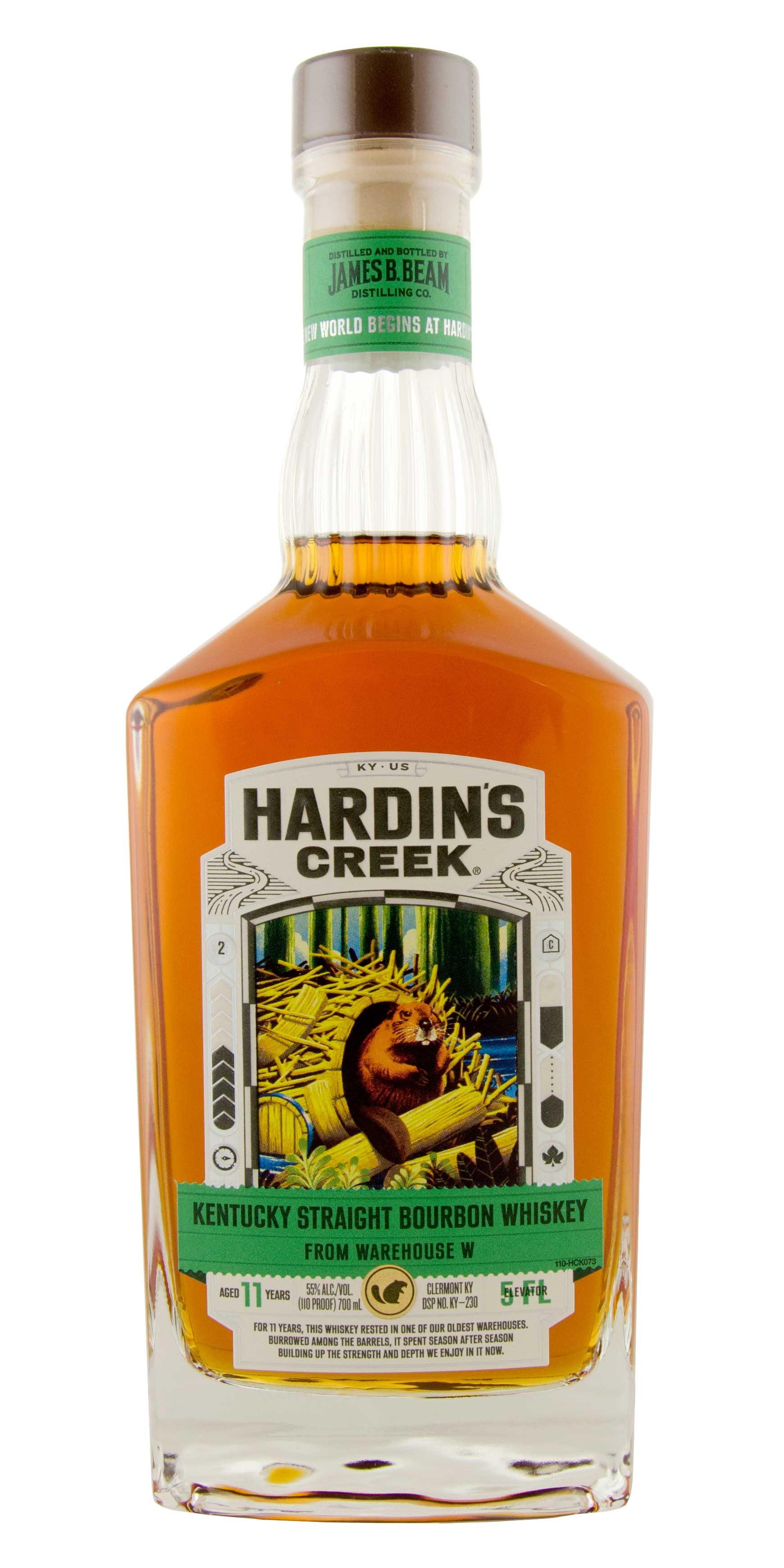 Hardin's Creek Warehouse W 11 yr Straight Bourbon Whiskey