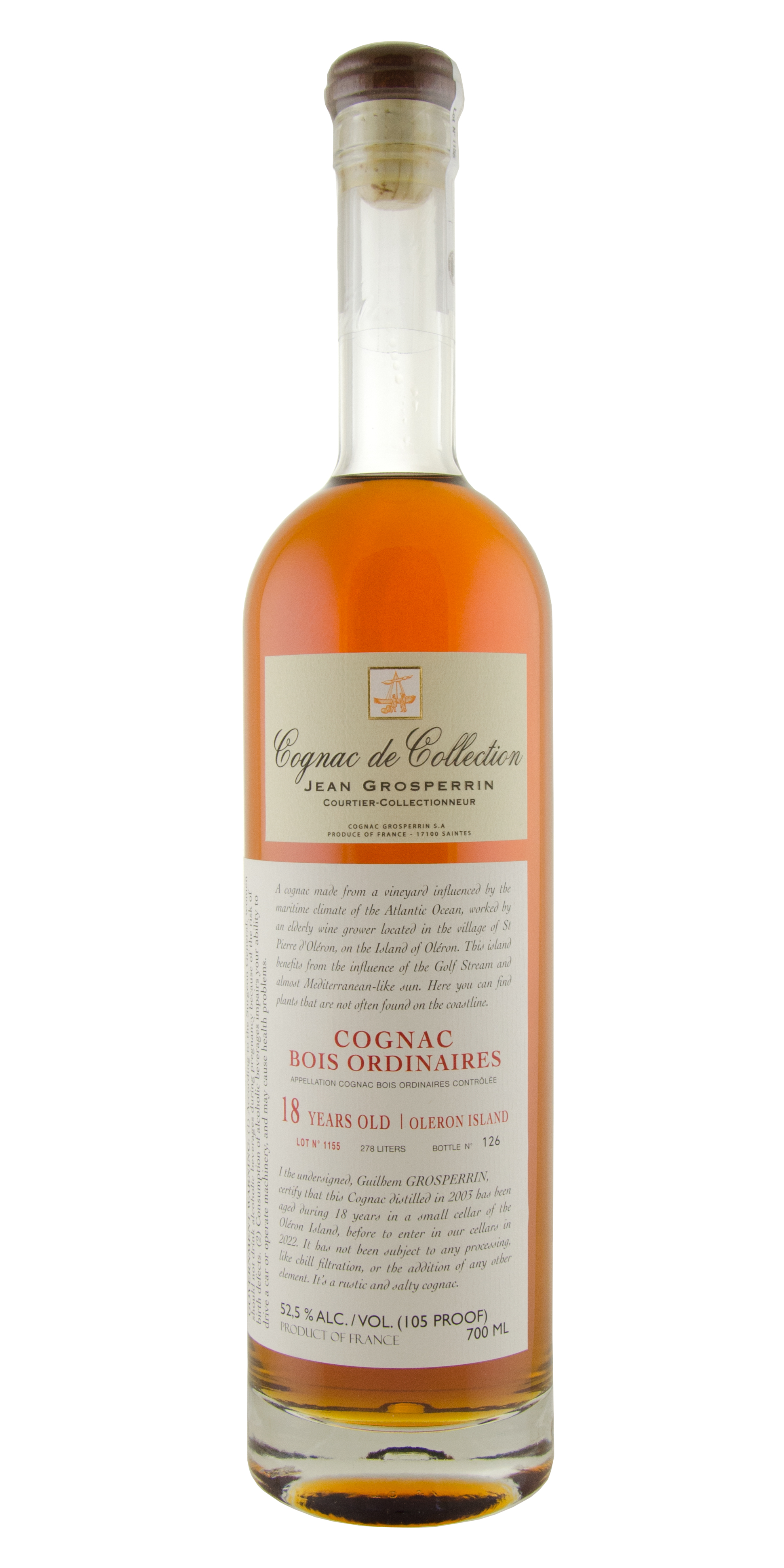 Jean Grosperrin Astor Select Bois Ordinaires 18 yr Cognac