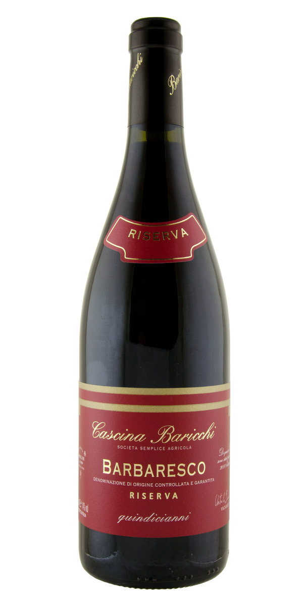 Barbaresco Riserva Quindiccianni, Baricchi