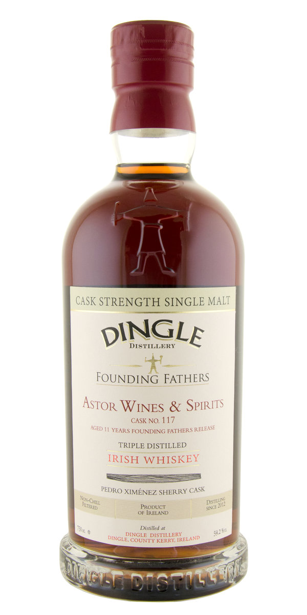 Dingle Astor Select Founding Fathers Single Cask Irish Single Malt Whiskey