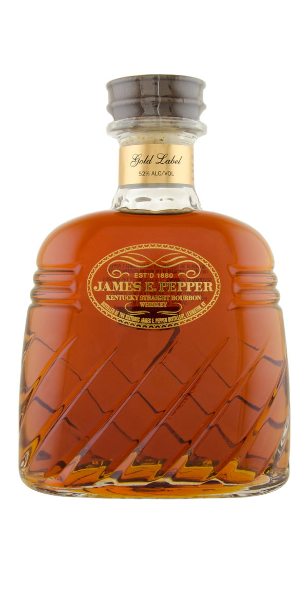 James E. Pepper Gold Label Kentucky Straigh Bourbon Whiskey