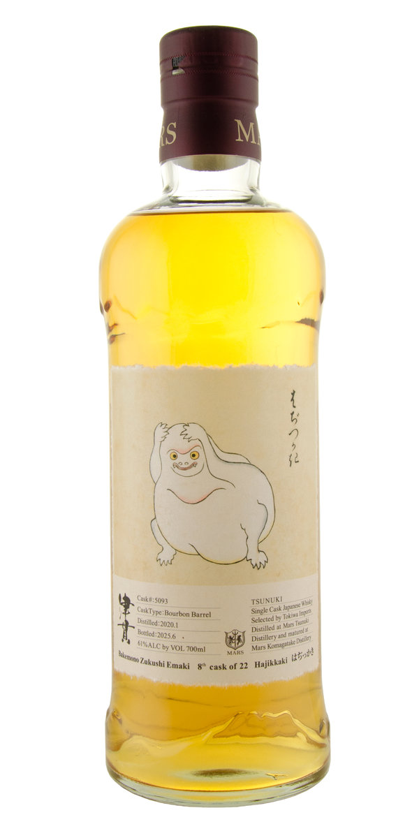 Mars Tsunuki Bakemono #8 Single Cask #5093 Hajikkaki Japanese