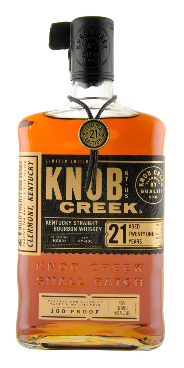 Knob Creek Limited Edition Small Batch 21yr Kentucky Straight Bourbon Whiskey