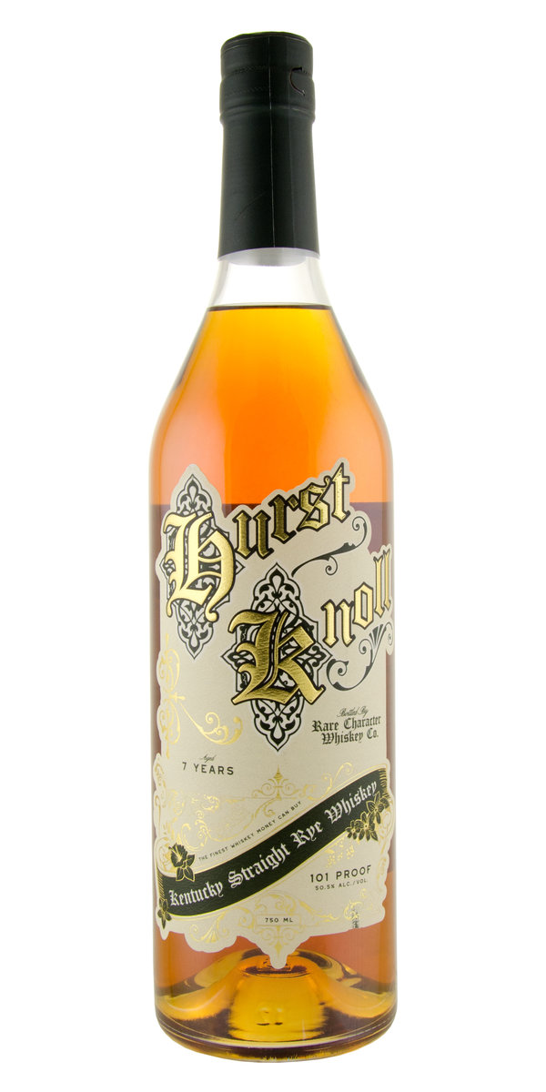 Rare Character Hurst Knoll 7yr Kentucky Straight Rye Whiskey