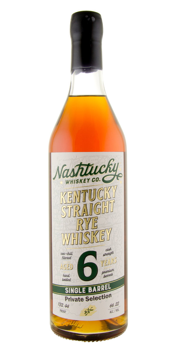Nashtucky 6yr. Kentucky Straight Rye Whiskey