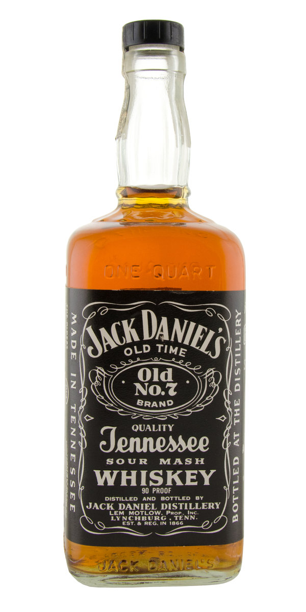 Antique Jack Daniel's Old No.7 Brand Tennessee Sour Mash Whiskey