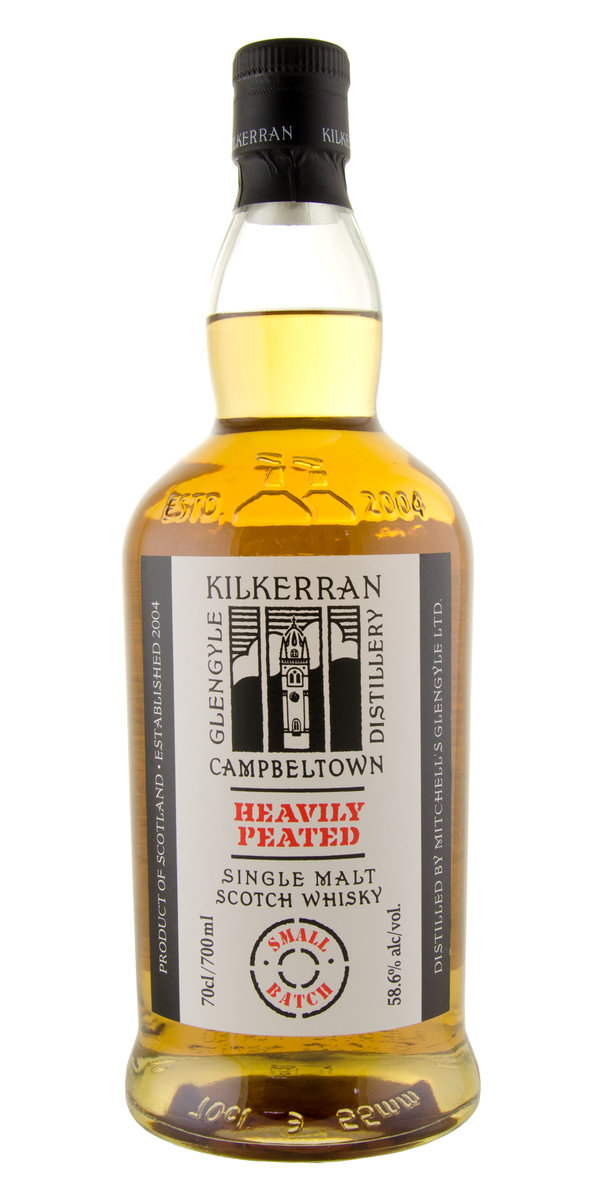 Kilkerran Batch 13 Heavily Peated Campbeltown Single Malt Scotch Whisky 