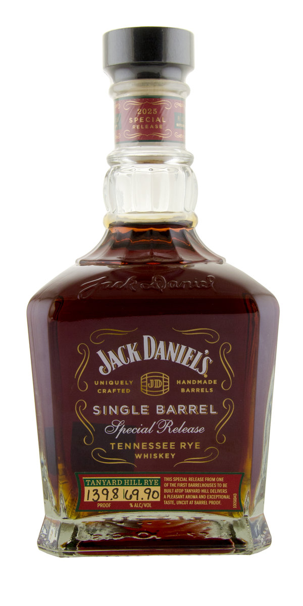 Jack Daniel's Tanyard Hill Special Release Single Barrel Tennessee Rye Whiskey