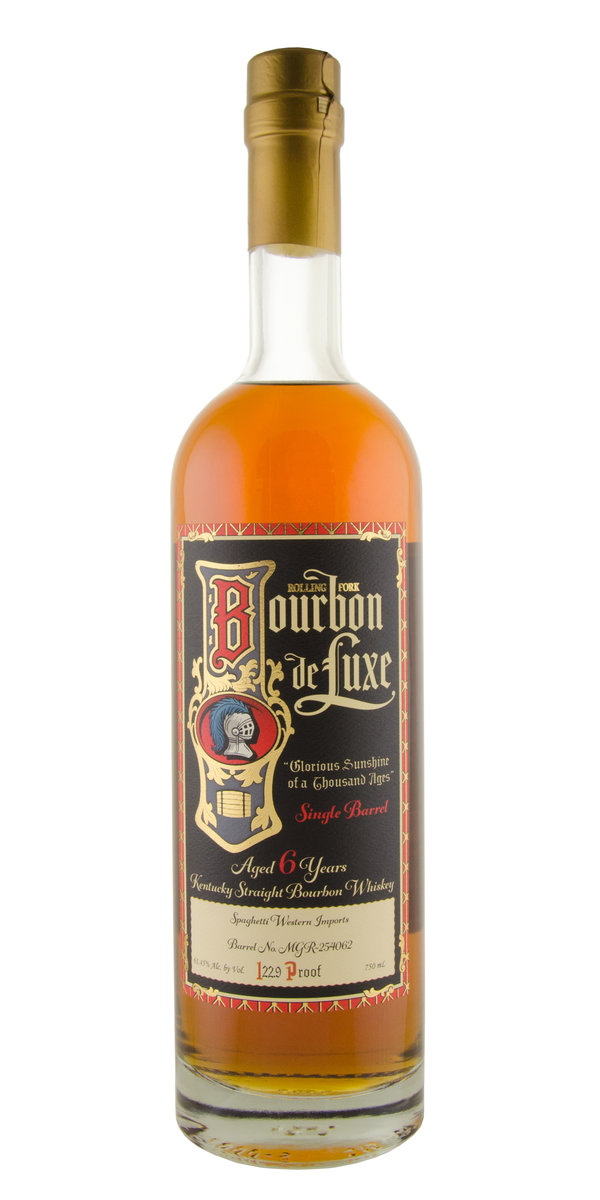 Bourbon de Luxe 6yr Single Barrel Kentucky Straight Bourbon Whiskey                                 