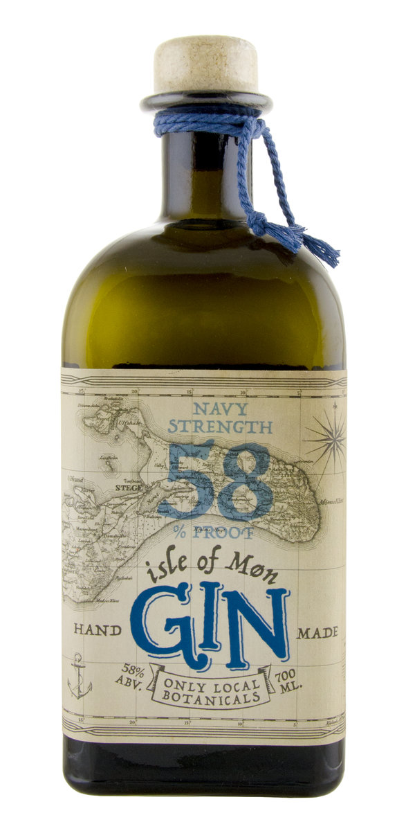 Isle of Møn Navy Strength Hand Made Gin                                                             