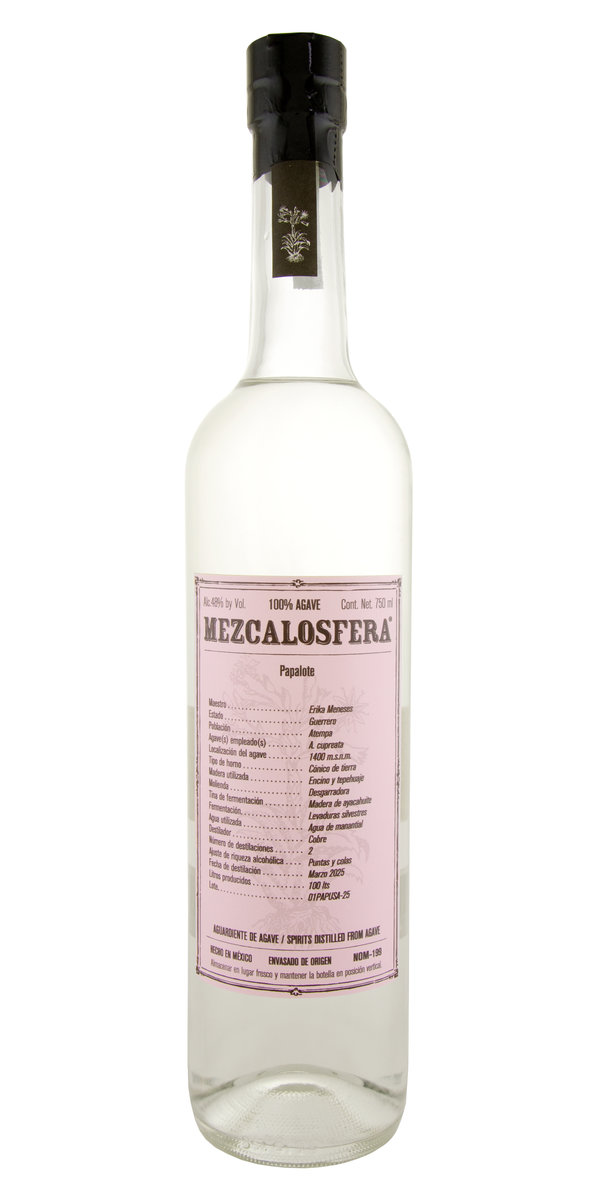 Mezcalosfera Papalote Erika Meneses Aguardiente de Agave