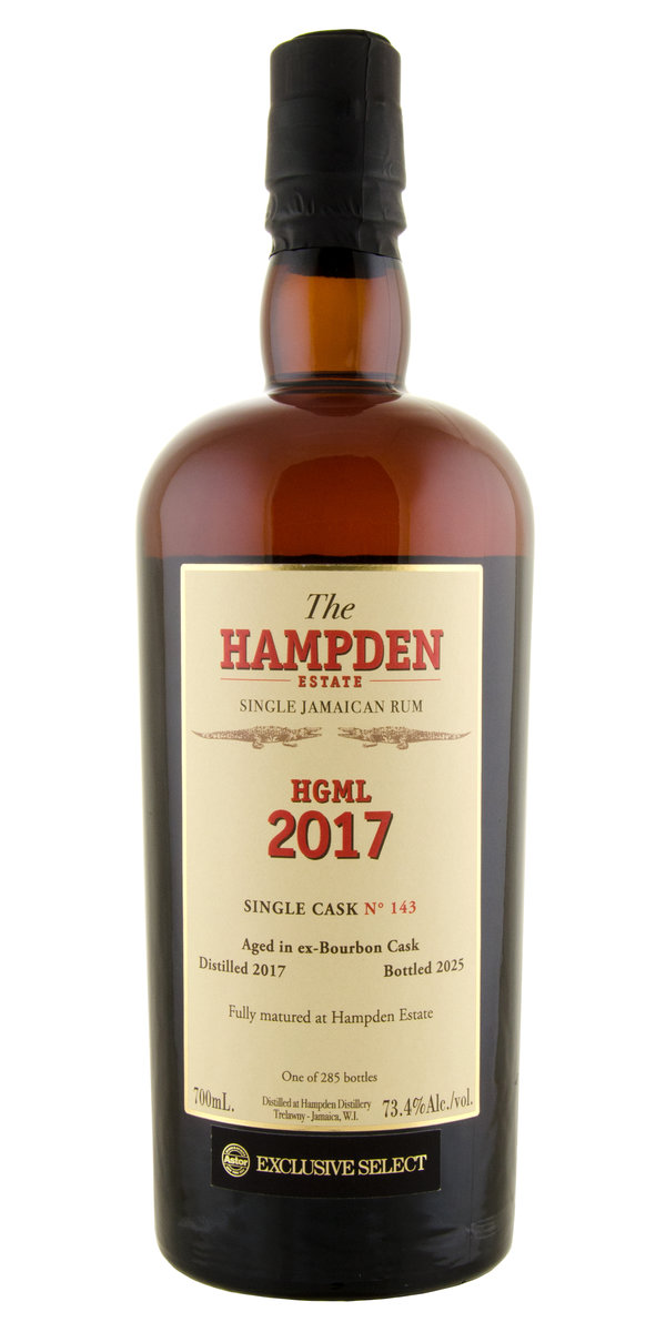 Hampden Astor Select HGML 8yr Single Cask Jamaican Rum                                              