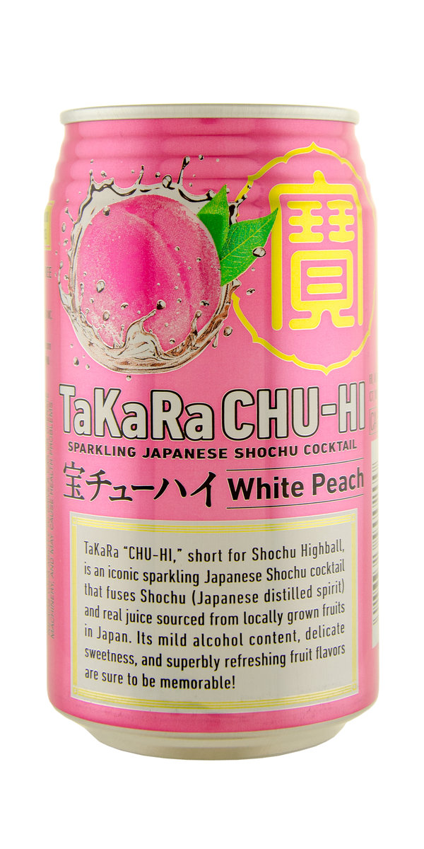 Takara Chu Hi White Peach Shochu                                                                    