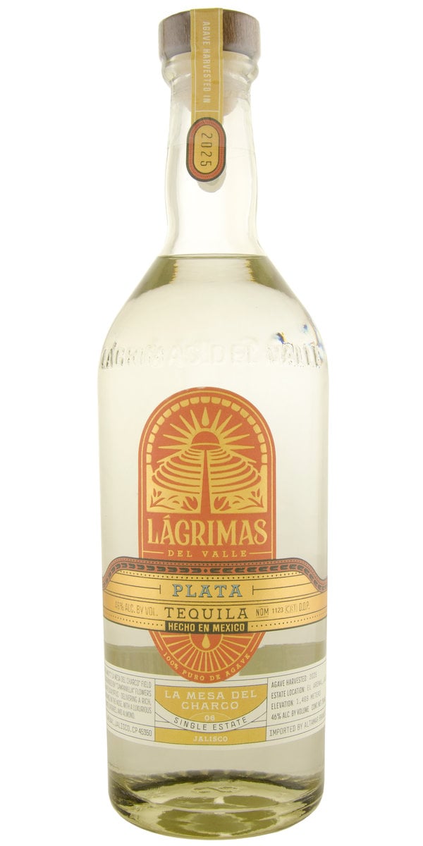 Lágrimas Del Valle Plata La Mesa Del Charco Tequila