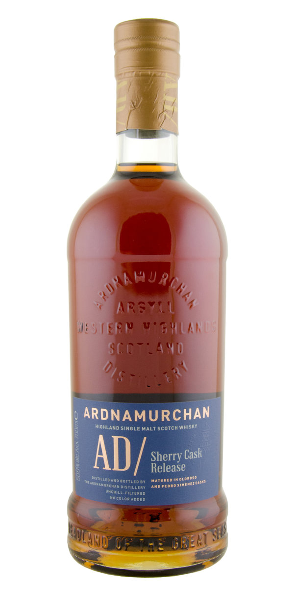 Ardnamurchan Sherry Cask Highland Single Malt Scotch Whisky