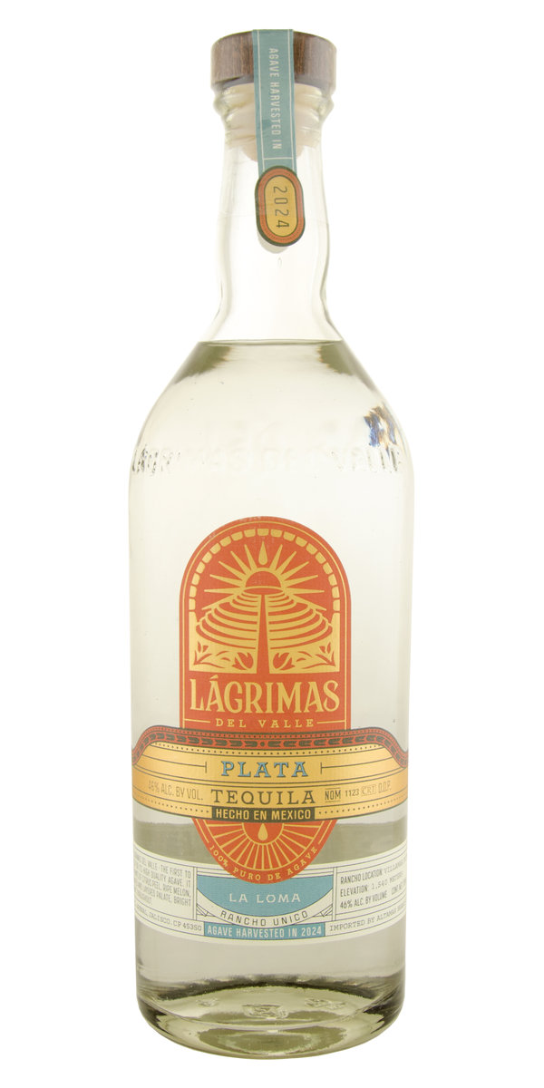 Lágrimas Del Valle La Loma Plata Tequila
