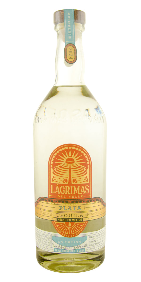 Lágrimas Del Valle La Sabina Plata Tequila