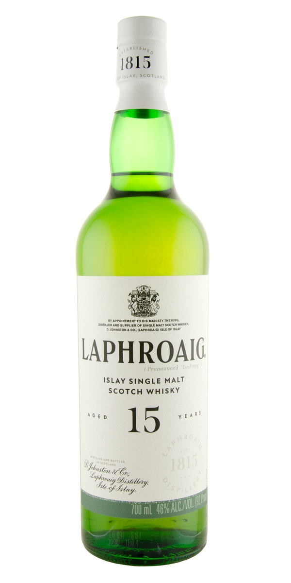 Laphroaig 15 yr Islay Single Malt Scotch Whisky | Astor Wines