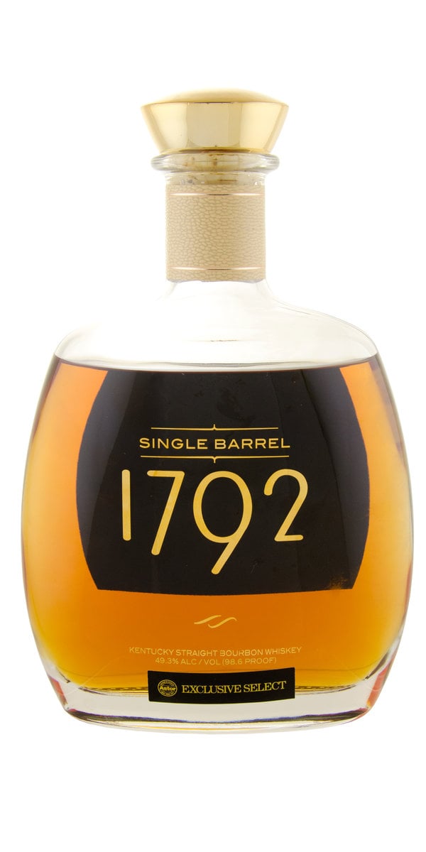 1792 Astor Select Single Barrel Kentucky Straight Bourbon Whiskey                                   