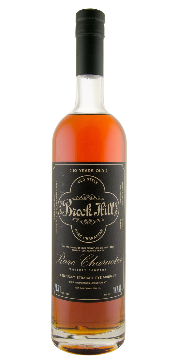 Brook Hill 'Space Echo' 10yr Single Barrel Kentucky Straight Rye Whiskey  