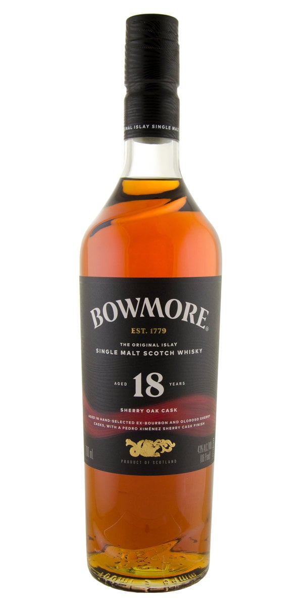 Bowmore 18yr Sherry Oak Cask Single Malt Scotch Whisky