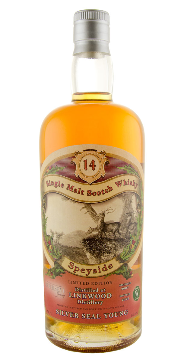 Silver Seal 'Young' Linkwood 14yr Speyside Single Malt Scotch Whisky