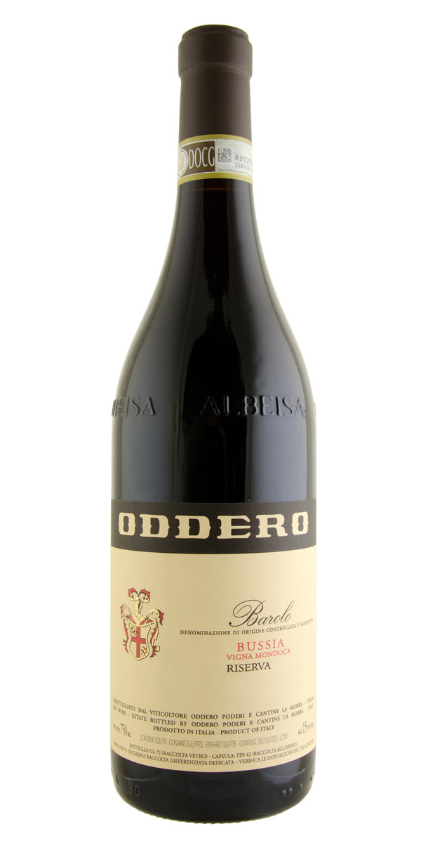 Barolo Riserva Vigna Mondoca Bussia, Oddero