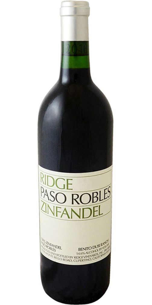 Ridge Vineyards, Zinfandel Paso Robles
