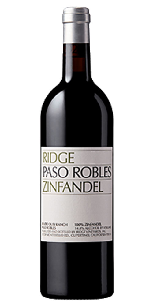 Ridge Vineyards, Zinfandel Paso Robles